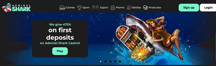 Exploring the Thrilling Realm of Admiral Shark Online Casino in the UK